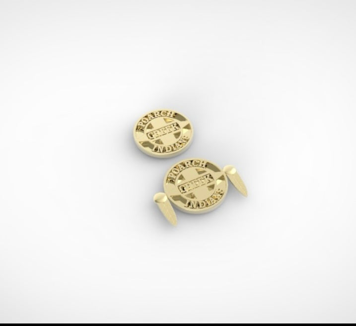 14kg Tribal Logo Lapel Pin