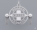 Sterling Silver Small Tribal Logo Charms