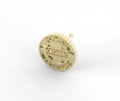 14kg Single Tribal Logo Stud Earring