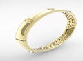 Women’s 14kg Solid Tribal Logo Bracelet
