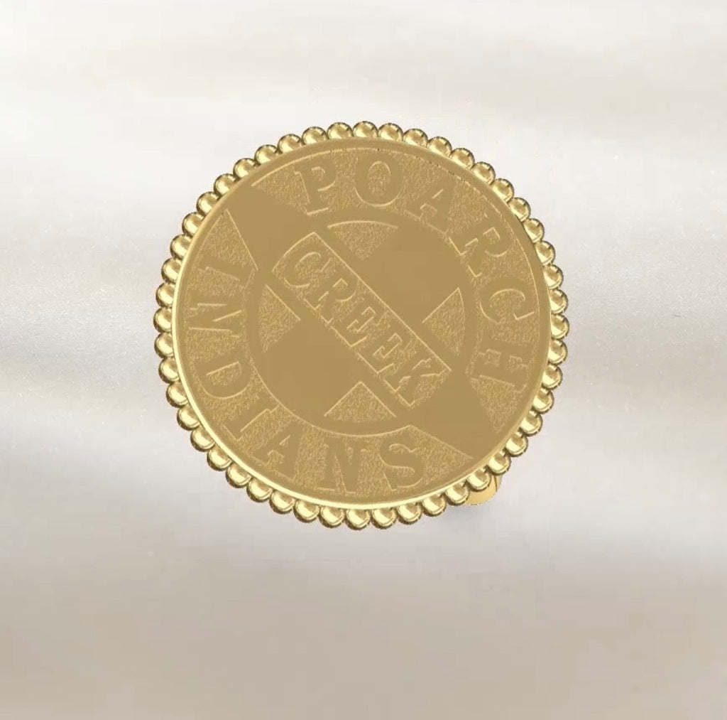 14kg Large Tribal Logo Ring